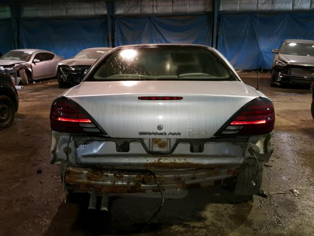 1G2NF52E04M525136 - 2004 PONTIAC GRAND AM S ვერცხლისფერი ფოტო 9