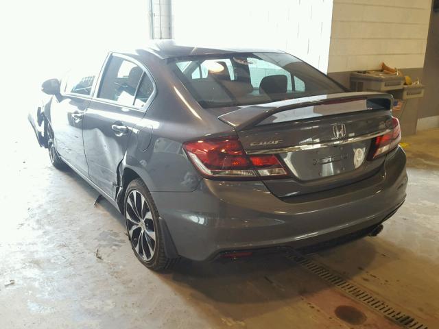 2HGFB6E52DH709110 - 2013 HONDA CIVIC SI GRAY photo 3