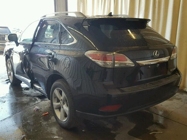 2T2BK1BA6DC187220 - 2013 LEXUS RX 350 CHARCOAL photo 3