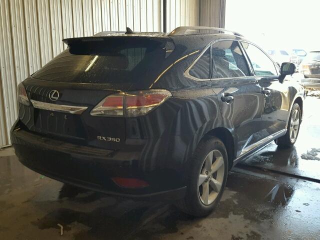 2T2BK1BA6DC187220 - 2013 LEXUS RX 350 CHARCOAL photo 4