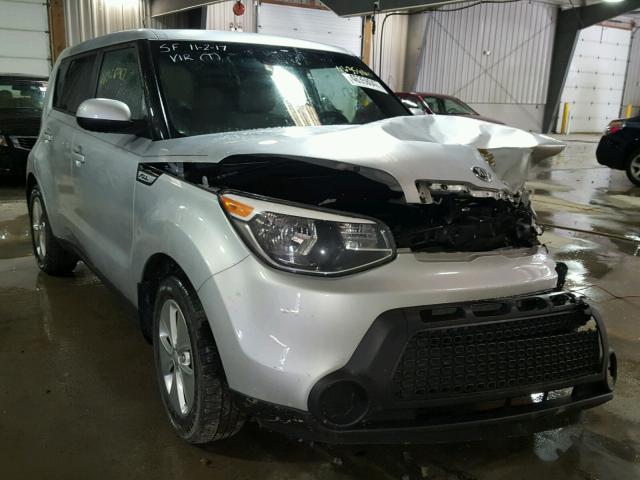 KNDJN2A29G7854438 - 2016 KIA SOUL SILVER photo 1