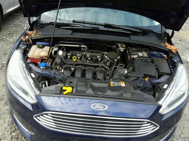 1FADP3N21GL201526 - 2016 FORD FOCUS TITA BLUE photo 7