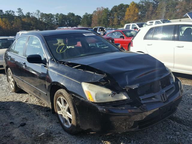 1HGCM66513A054897 - 2003 HONDA ACCORD EX BLACK photo 1