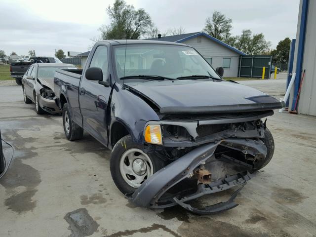 1FTRF17293NB15786 - 2003 FORD F150 BLUE photo 1