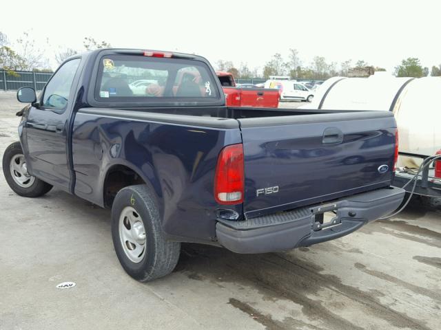 1FTRF17293NB15786 - 2003 FORD F150 BLUE photo 3