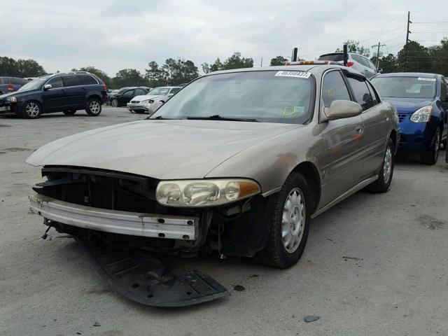 1G4HP54KX14208836 - 2001 BUICK LESABRE CU GOLD photo 2