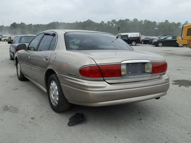 1G4HP54KX14208836 - 2001 BUICK LESABRE CU GOLD photo 3