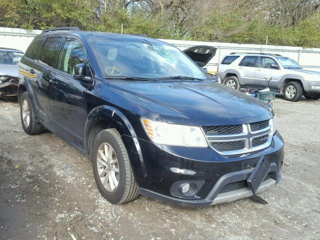 3C4PDCBG9FT696867 - 2015 DODGE JOURNEY SX BLACK photo 1