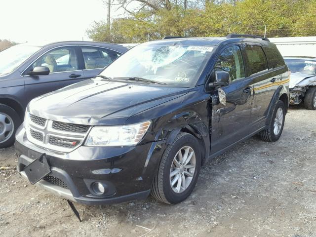 3C4PDCBG9FT696867 - 2015 DODGE JOURNEY SX BLACK photo 2