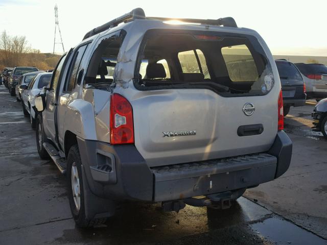 5N1AN08W06C502394 - 2006 NISSAN XTERRA OFF SILVER photo 3