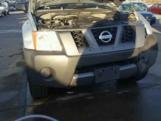 5N1AN08W06C502394 - 2006 NISSAN XTERRA OFF SILVER photo 7