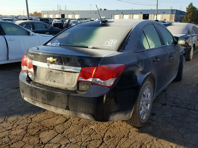 1G1PC5SH2G7135366 - 2016 CHEVROLET CRUZE LIMI BLACK photo 4