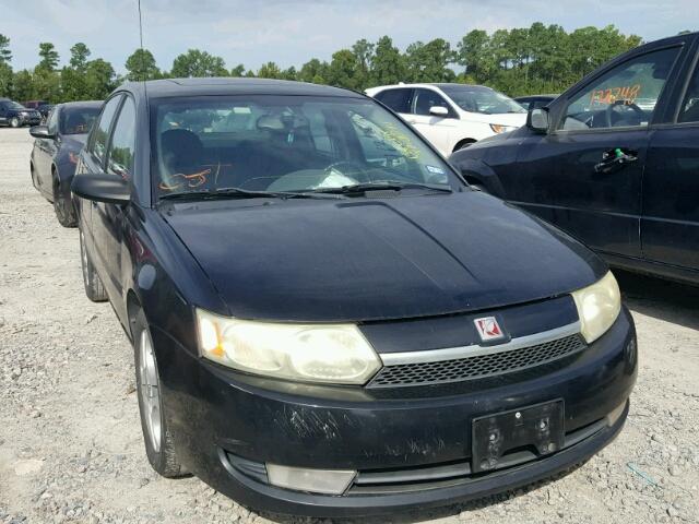 1G8AL52F93Z174766 - 2003 SATURN ION LEVEL BLACK photo 1