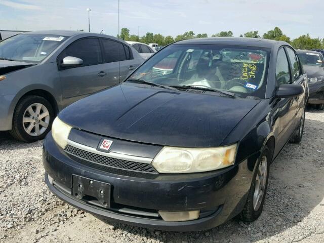 1G8AL52F93Z174766 - 2003 SATURN ION LEVEL BLACK photo 2