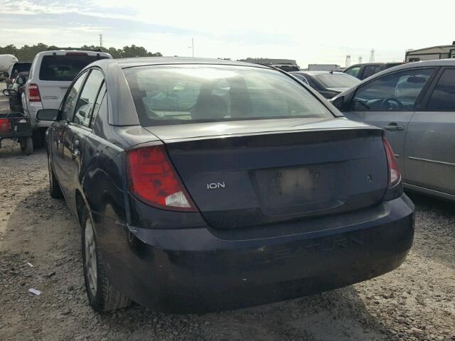 1G8AL52F93Z174766 - 2003 SATURN ION LEVEL BLACK photo 3