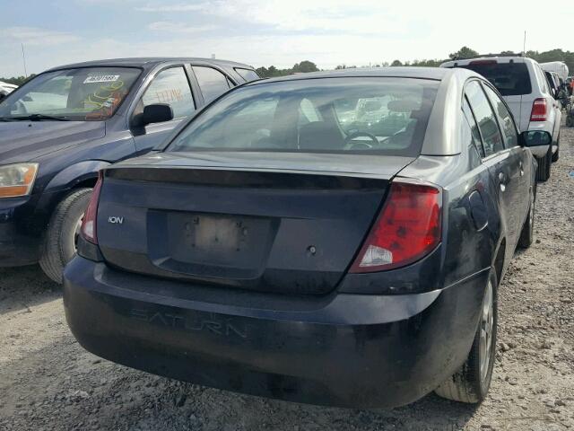 1G8AL52F93Z174766 - 2003 SATURN ION LEVEL BLACK photo 4