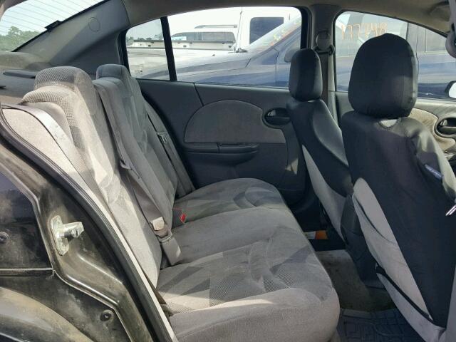 1G8AL52F93Z174766 - 2003 SATURN ION LEVEL BLACK photo 6