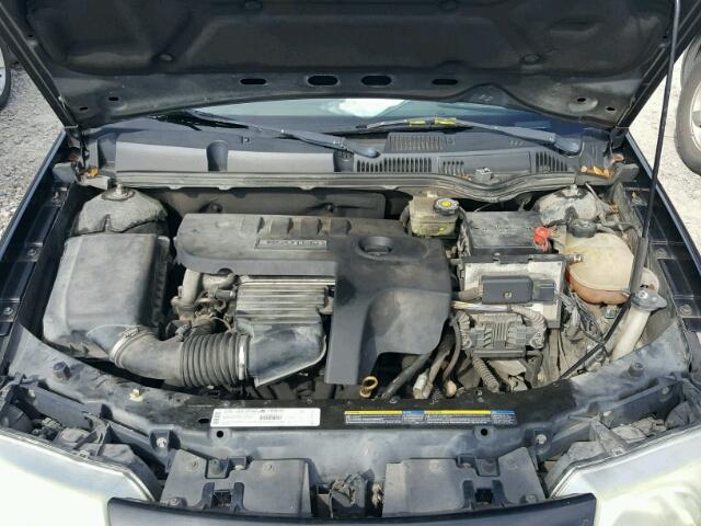 1G8AL52F93Z174766 - 2003 SATURN ION LEVEL BLACK photo 7