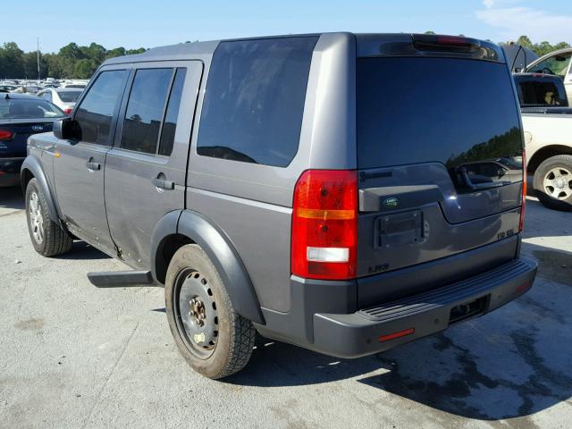 SALAD25496A363666 - 2006 LAND ROVER LR3 SE GRAY photo 3