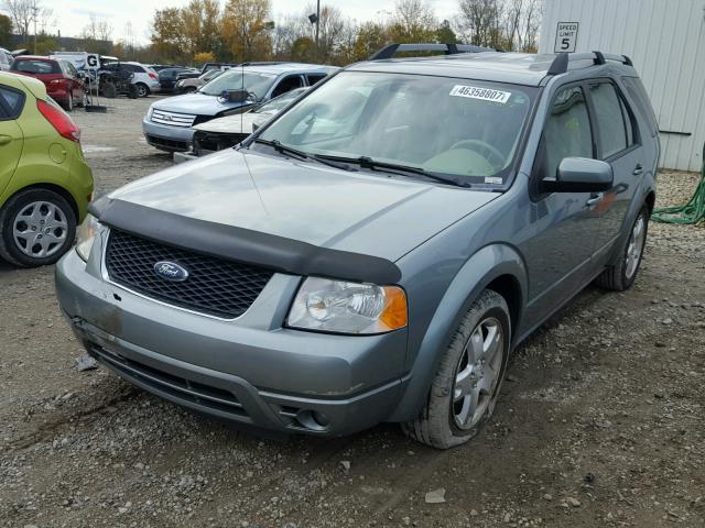 1FMDK03187GA33776 - 2007 FORD FREESTYLE GREEN photo 2