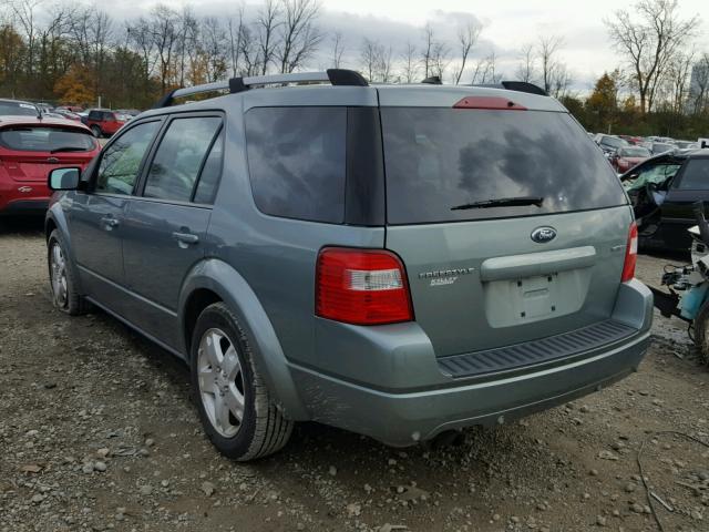 1FMDK03187GA33776 - 2007 FORD FREESTYLE GREEN photo 3