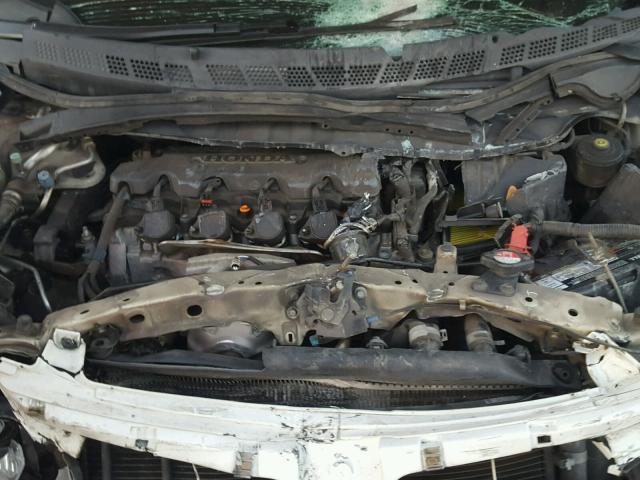 1HGFA16566L005647 - 2006 HONDA CIVIC WHITE photo 7