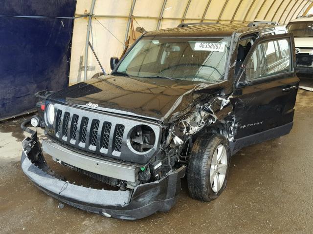 1C4NJPFA5ED700088 - 2014 JEEP PATRIOT LA BLACK photo 2