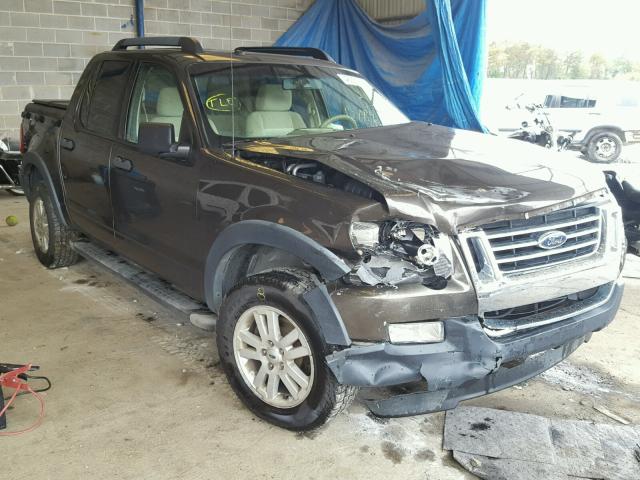 1FMEU31E18UA52145 - 2008 FORD EXPLORER S BROWN photo 1