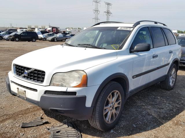 YV1CZ59H141112227 - 2004 VOLVO XC90 WHITE photo 2