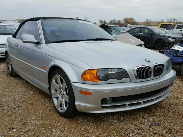 WBABR3345YEK96434 - 2000 BMW 323 CI SILVER photo 1