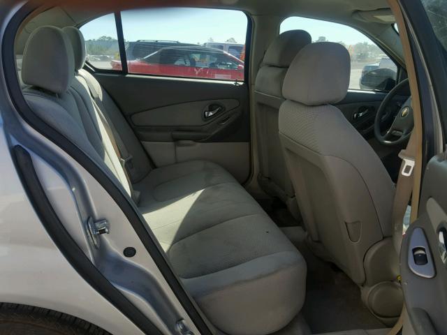 1G1ZS51F26F151857 - 2006 CHEVROLET MALIBU LS ვერცხლისფერი ფოტო 6