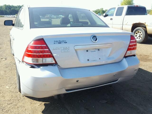 1MEFM42155G626636 - 2005 MERCURY MONTEGO PR 银色 照片 9