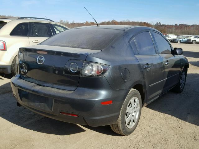 JM1BK32F291242303 - 2009 MAZDA 3 CHARCOAL photo 4