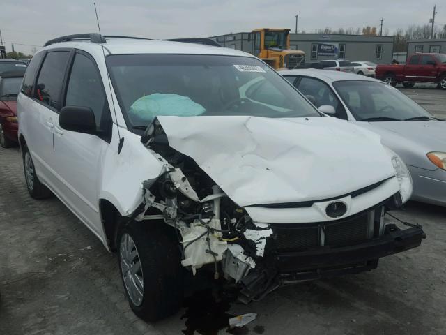 5TDKK4CC3AS337826 - 2010 TOYOTA SIENNA CE WHITE photo 1