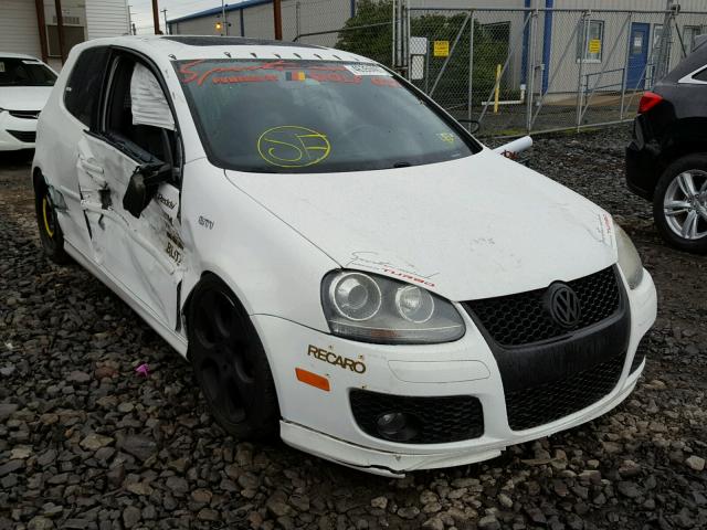 WVWEV71K08W060949 - 2008 VOLKSWAGEN GTI WHITE photo 1