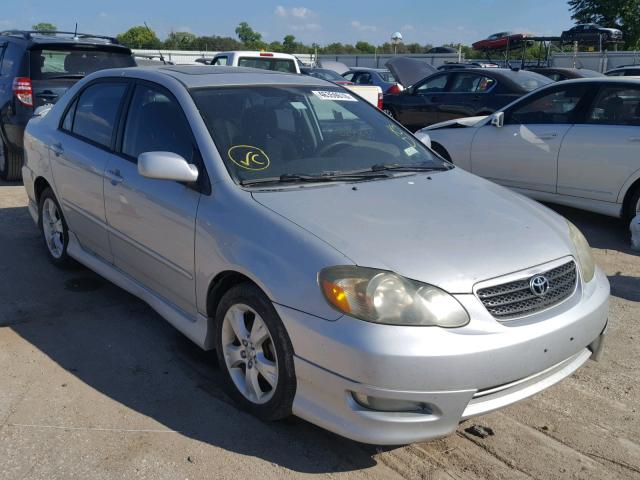 2T1BY30E65C408644 - 2005 TOYOTA COROLLA XR 银色 照片 1