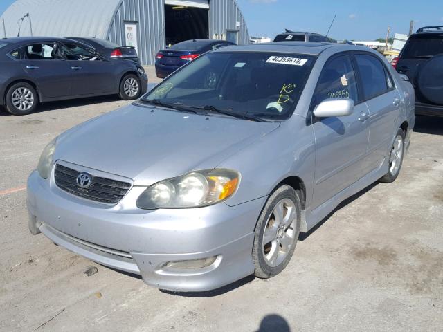 2T1BY30E65C408644 - 2005 TOYOTA COROLLA XR 银色 照片 2