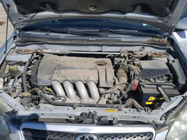 2T1BY30E65C408644 - 2005 TOYOTA COROLLA XR 银色 照片 7