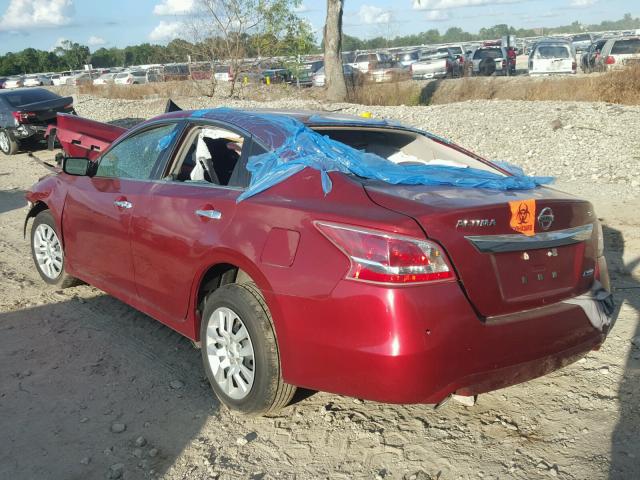 1N4AL3AP9DN418984 - 2013 NISSAN ALTIMA 2.5 RED photo 3