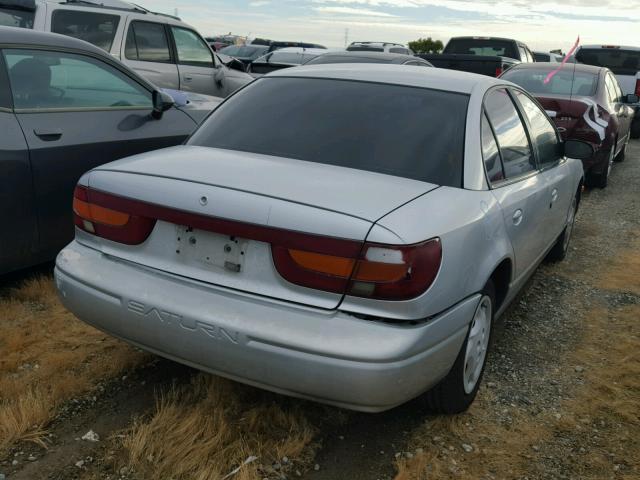 1G8ZK52772Z277763 - 2002 SATURN SL2 SILVER photo 4