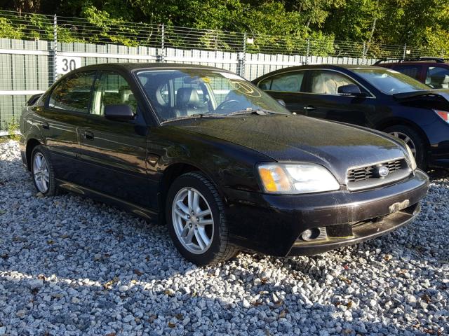 4S3BE646836203957 - 2003 SUBARU LEGACY GT BLACK photo 1