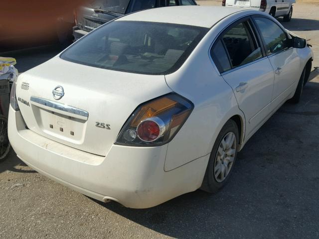 1N4AL21E29C200722 - 2009 NISSAN ALTIMA 2.5 WHITE photo 4