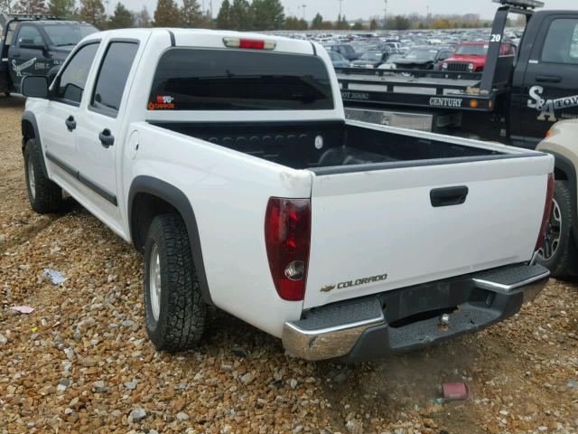 1GCDT136X68115469 - 2006 CHEVROLET COLORADO WHITE photo 3