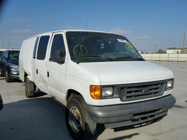 1FTNS24L87DA88797 - 2007 FORD ECONOLINE WHITE photo 1