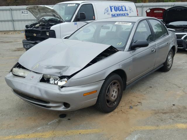 1G8ZK5279VZ249967 - 1997 SATURN SL2 SILVER photo 2