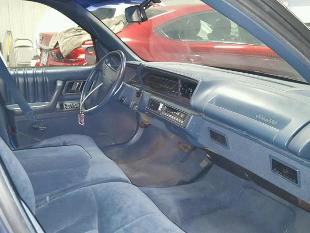 1G3WH54T6ND357509 - 1992 OLDSMOBILE CUTLASS SU BLUE photo 5