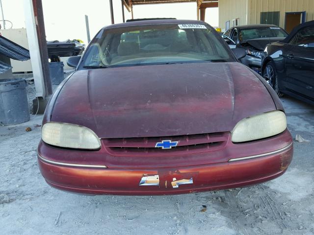 2G1WL52MXX9164444 - 1999 CHEVROLET LUMINA BAS BURGUNDY photo 10