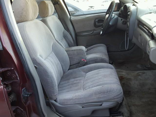 2G1WL52MXX9164444 - 1999 CHEVROLET LUMINA BAS 勃艮第红 照片 5
