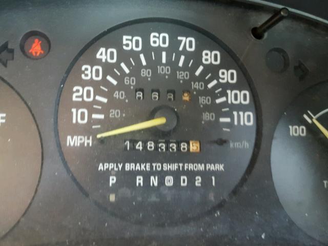 2G1WL52MXX9164444 - 1999 CHEVROLET LUMINA BAS 勃艮第红 照片 8