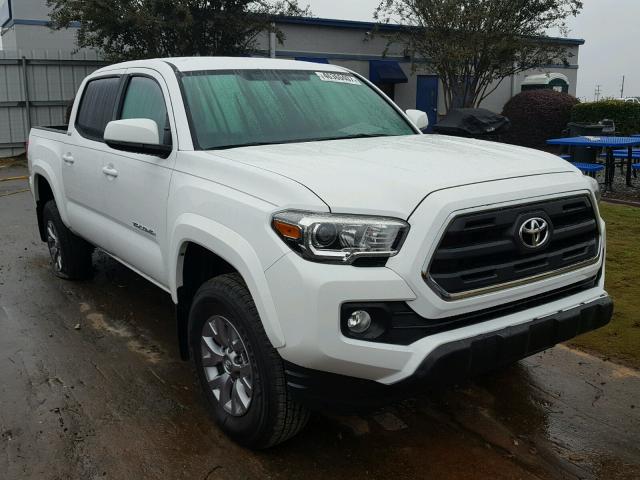 5TFCZ5AN9HX103396 - 2017 TOYOTA TACOMA DOU WHITE photo 1